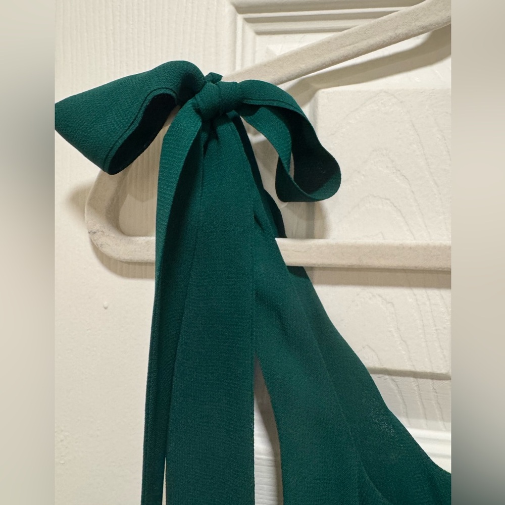 REFORMATION Twilight Dress in Emerald💚 - Picture 7 of 11